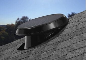 Pitched Roof Solar Attic Fan