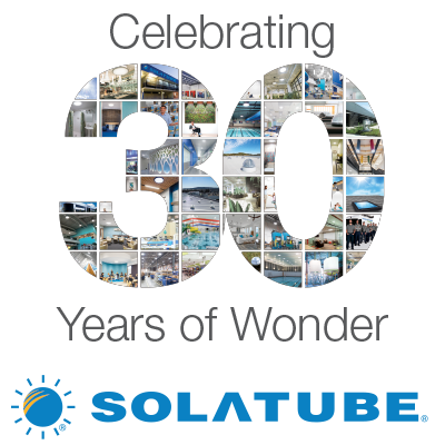 Solatube Anniversary Celebrating 30 Years of Wonder