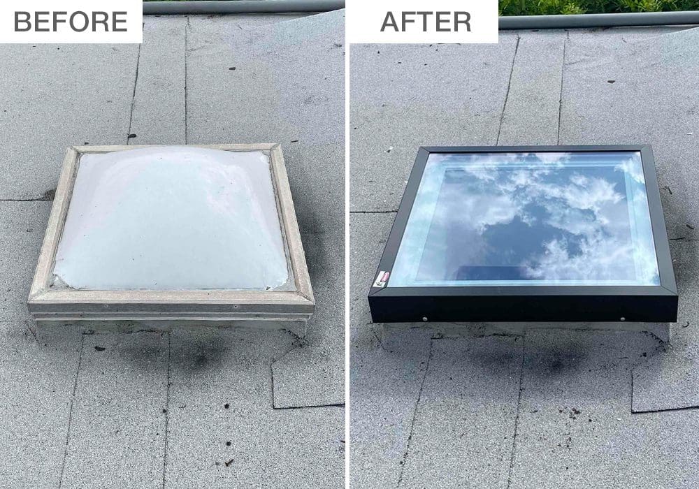 Skylight replacement roof window